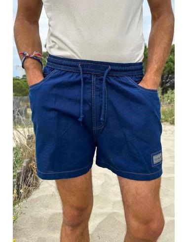 Short court pour Homme en Coton Beige par Coton Marine 29,90 €