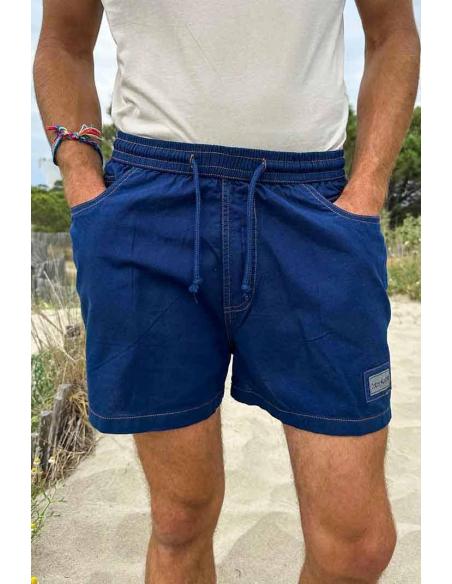 Short court pour Homme en Coton Beige par Coton Marine 29,90 €