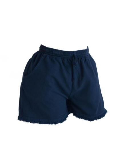 SHORT femme à franges en Coton par Coton Marine 23,90 €