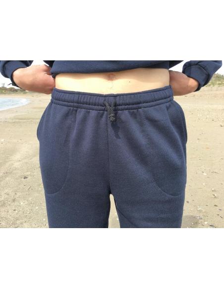 Pantalon sport jogging molleton coton Homme 2 poches gris / PRIX GIVRÉS —  Ethnic Blue