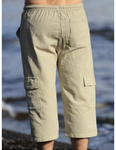 PANTACOURT HOMME NOIR POCHES CARGO par Coton Marine 26,90 €